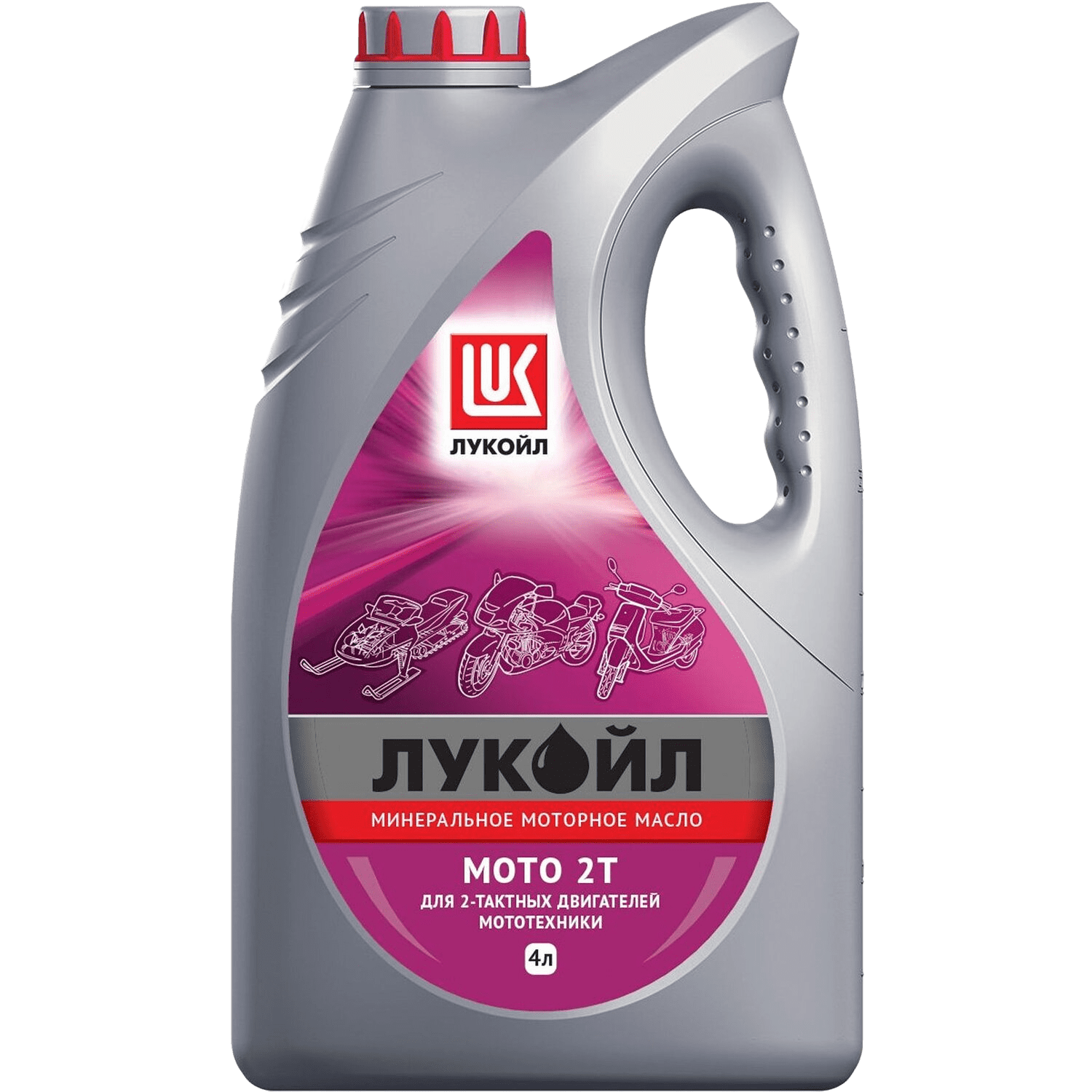 Моторное масло Лукойл Мото 2Т, 4л